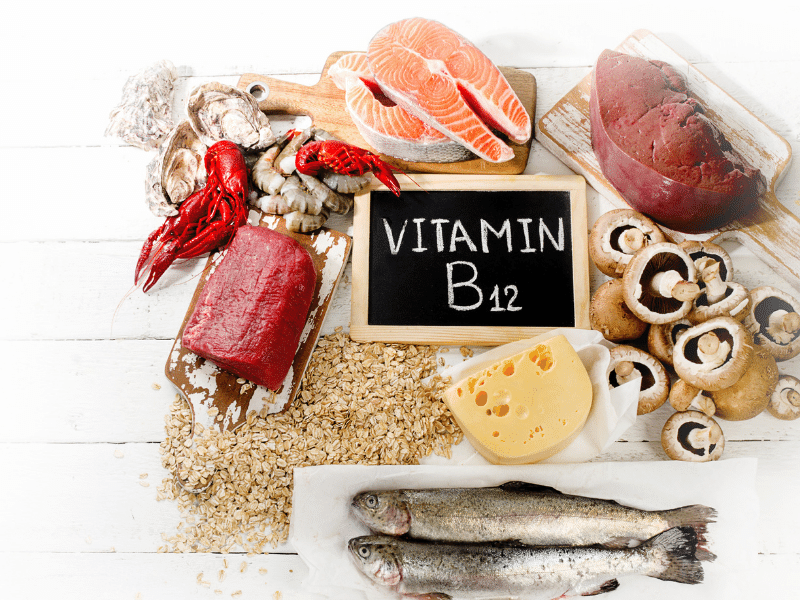 Food sources of Vitamin B12