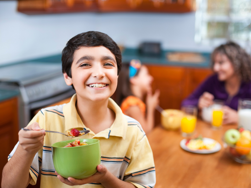 limiting the junk food for kids