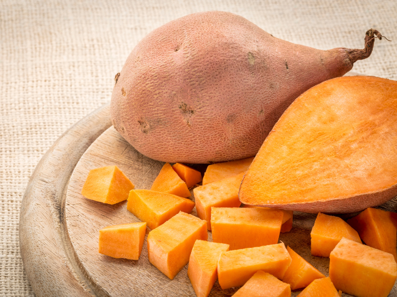 Sweet Potatoes are good for metabolism